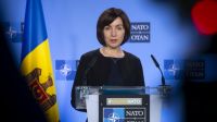 Мая Санду почала налагоджувати відносини з Альянсом ще відтоді, як очолювала уряд Молдови. Фото пресслужби НАТО
