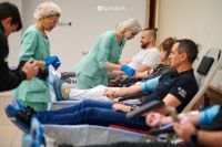 Понад 7000 л крові здали українці у 2023 році через платформу ДонорUA